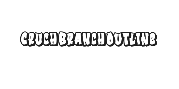 Cruch Branch Outline Logo