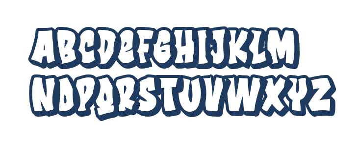 Cruch Branch Outline Lowercase