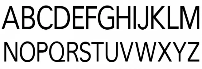 CrucifixSansOne Condensed Fuentes MAYÚSCULAS
