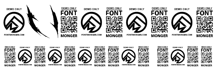 Crucifixion Regular Font OTHER CHARS