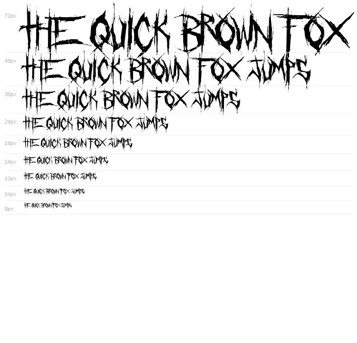 Crucifixion Regular Waterfall