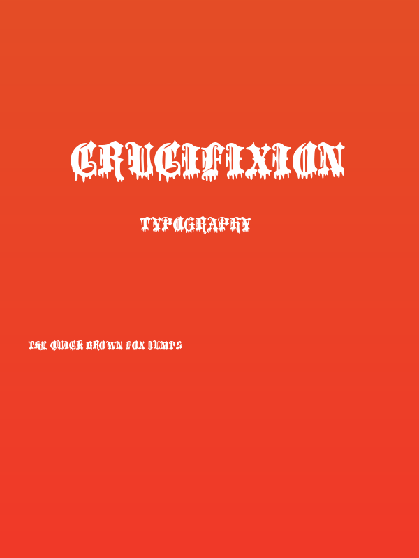 Crucifixion Poster