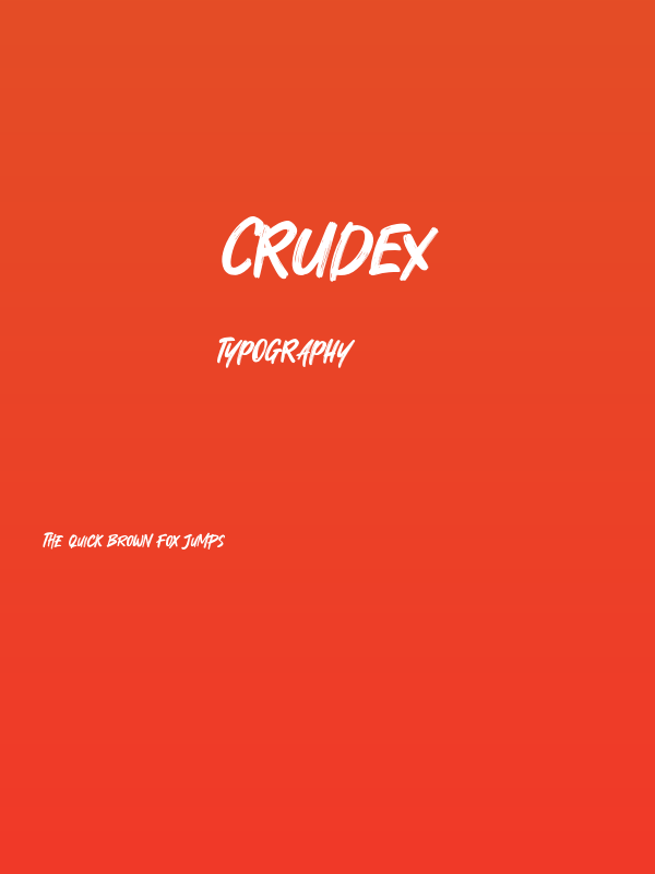 Crudex Poster