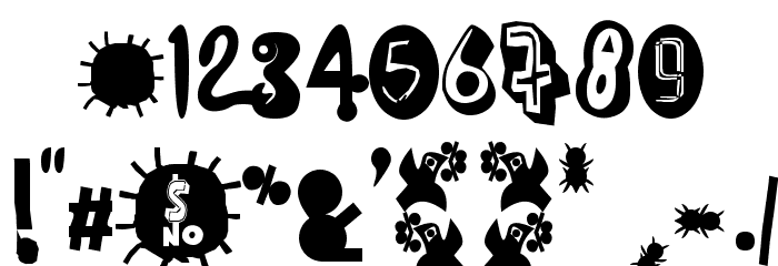 Cruel Sun Font OTHER CHARS