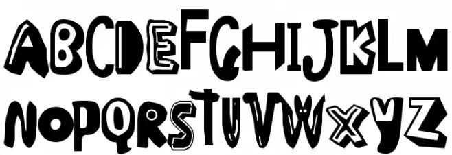 Cruel Sun Schriftart Groß