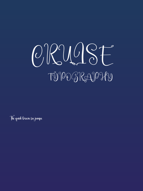 Cruise Poster