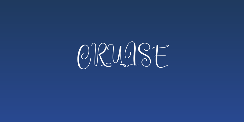 Cruise Social Header