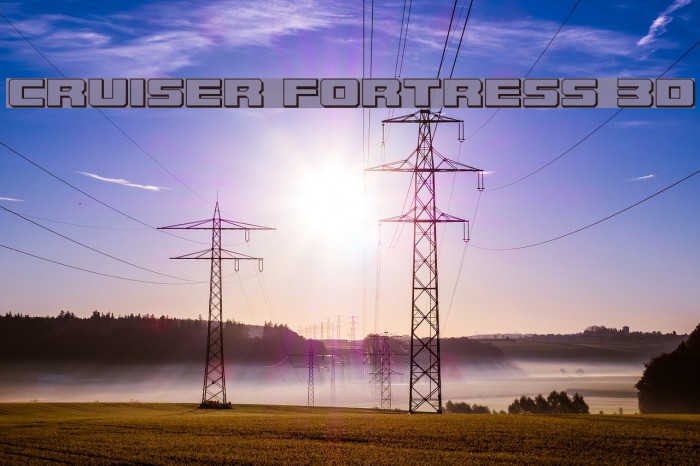 Cruiser Fortress 3D Example 1