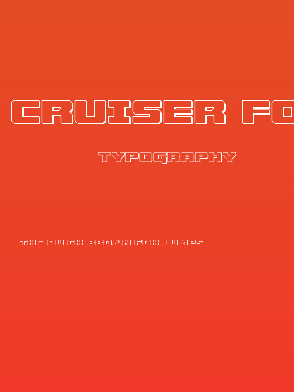 Cruiser Fortress 3D Poster