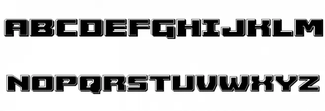 Cruiser Fortress Bevel Шрифта ВЕРХНИЙ