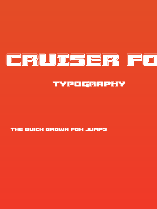 Cruiser Fortress Bevel Poster