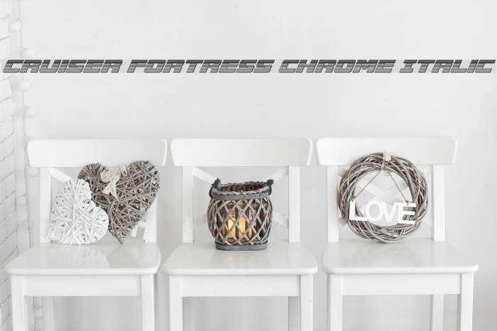 Cruiser Fortress Chrome Italic Example 2