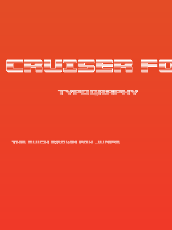 Cruiser Fortress Chrome Poster