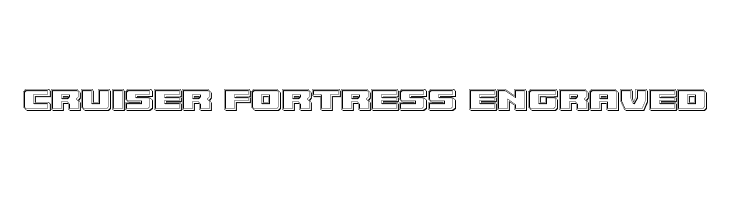 Cruiser Fortress Engraved  Descarca Fonturi Gratis
