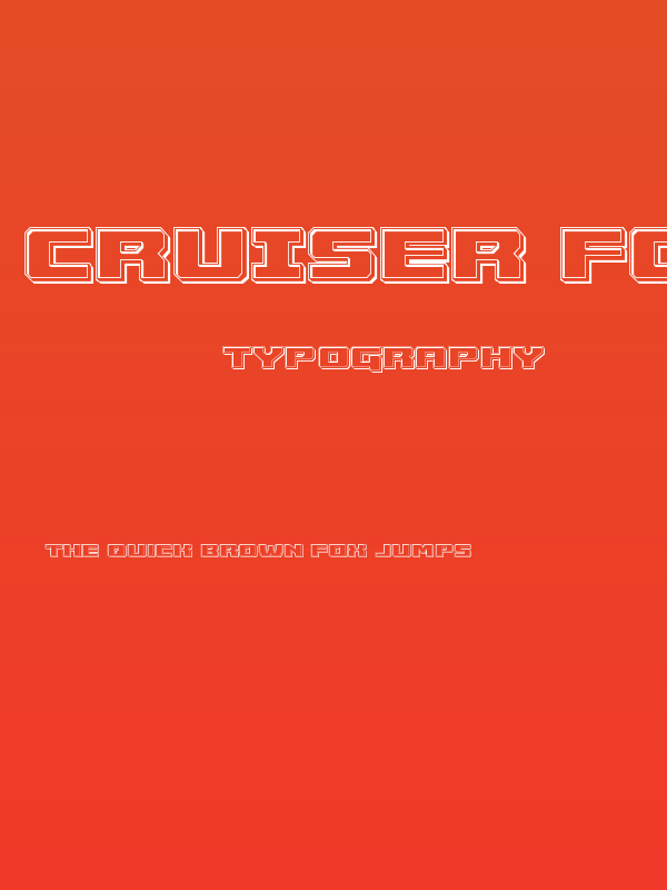 Cruiser Fortress Engraved Poster