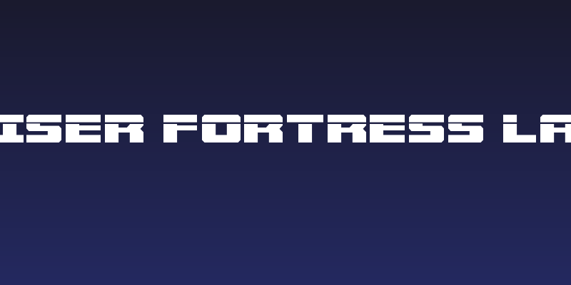 Cruiser Fortress Laser Social Header
