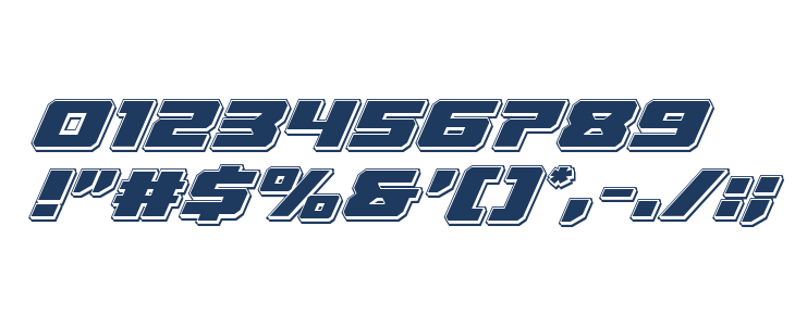 Cruiser Fortress Punch Italic Other Characters