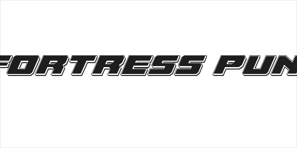 Cruiser Fortress Punch Italic Logo