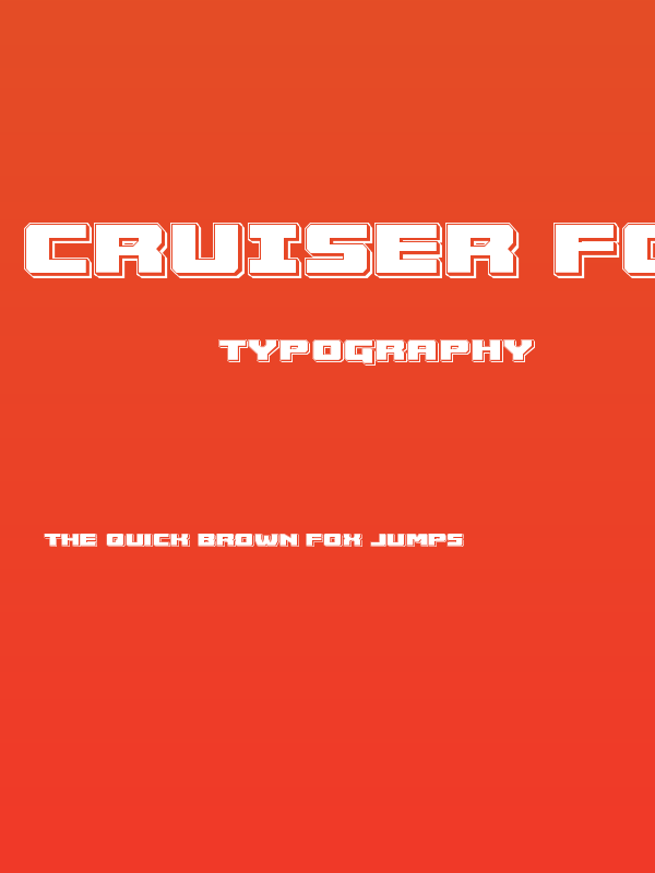 Cruiser Fortress Punch Poster