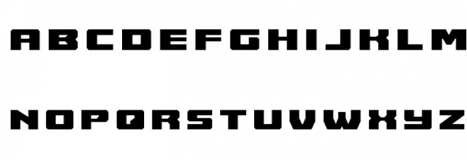 Cruiser Fortress Title Fuentes MINÚSCULAS