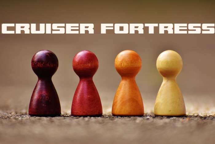Cruiser Fortress Font examples