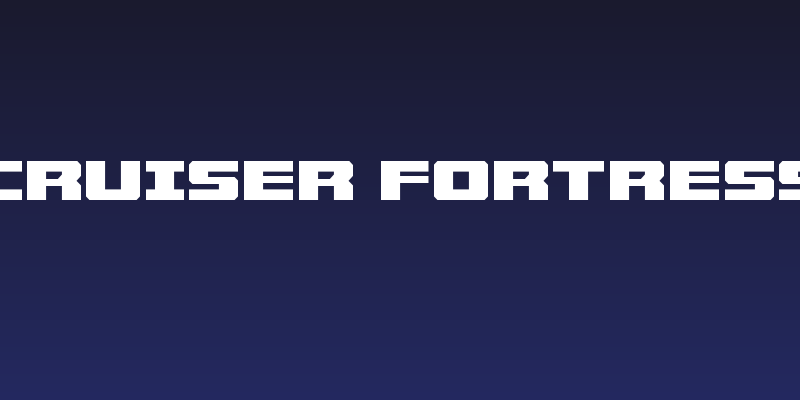 Cruiser Fortress Social Header