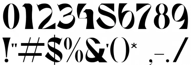 Cruiser 字体 其它煤焦