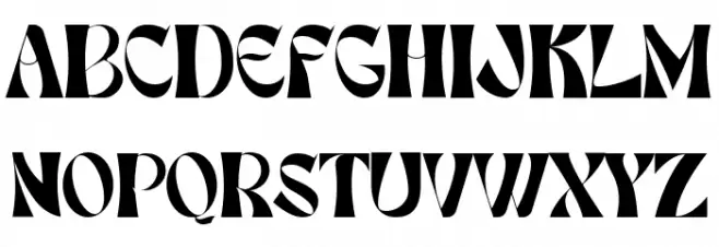 Cruiser 字体 大写
