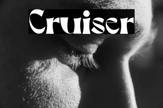 Cruiser Font examples