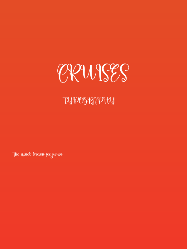 Cruises Poster
