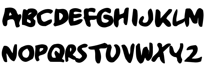 CrumbBlack Font LOWERCASE
