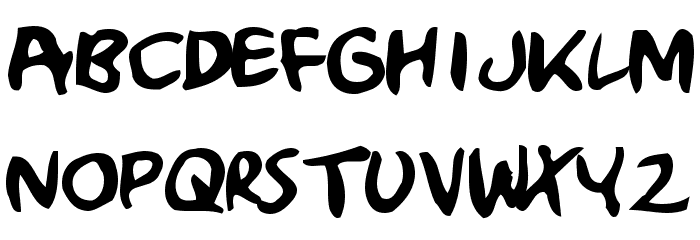 Crumb Font LOWERCASE