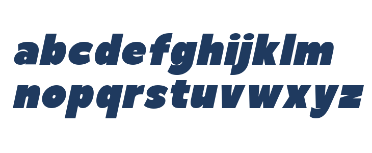 Crumbo DEMO Italic Lowercase