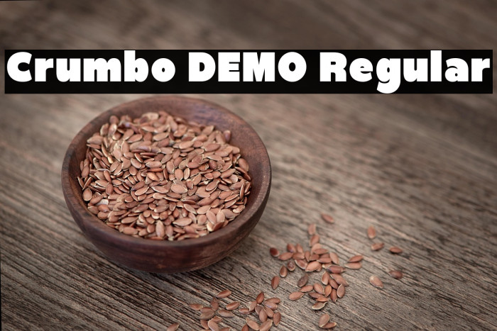 Crumbo DEMO Regular Fuentes examples