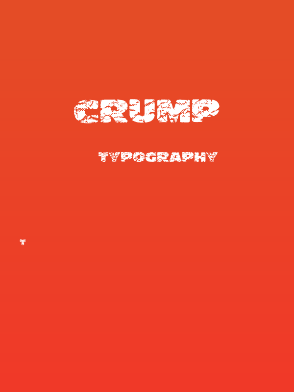 Crump Poster