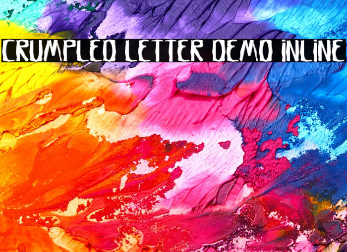 Crumpled Letter Demo Inline Example 1