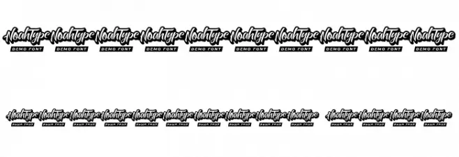 Crumpled Letter Demo Italic Font OTHER CHARS