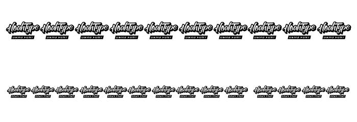 Crumpled Letter Demo Font OTHER CHARS