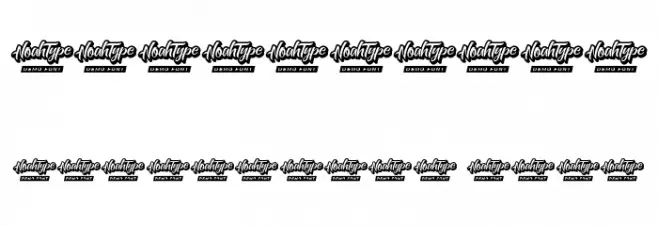 Crumpled Letter Demo Font OTHER CHARS