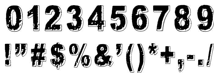 Crunch Bang Linx Font OTHER CHARS