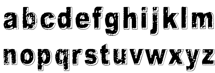 Crunch Bang Linx Font LOWERCASE