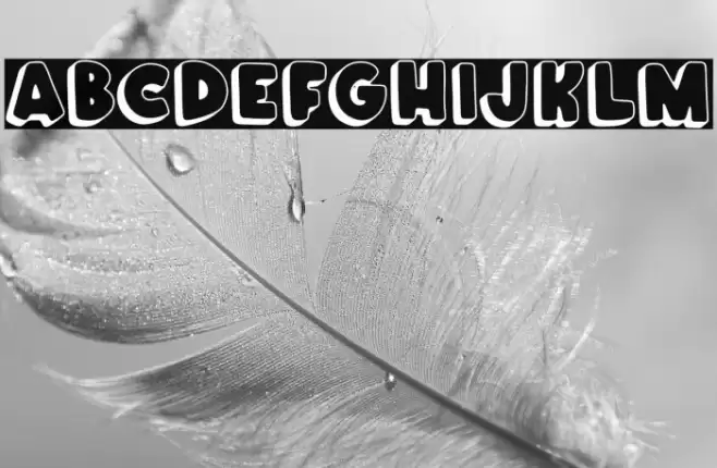 Crunch Chips 3D Font examples