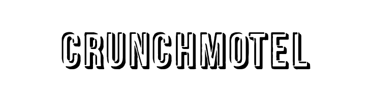 Crunch Motel  Descarca Fonturi Gratis