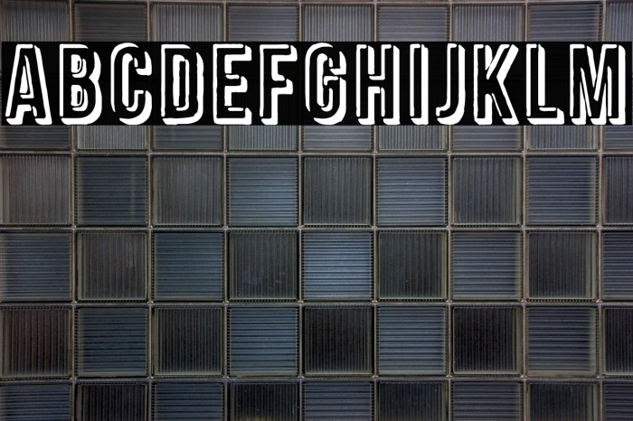 Crunch Motel Font examples