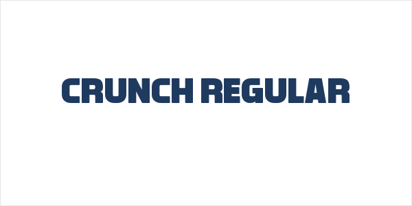 Crunch Regular Logo