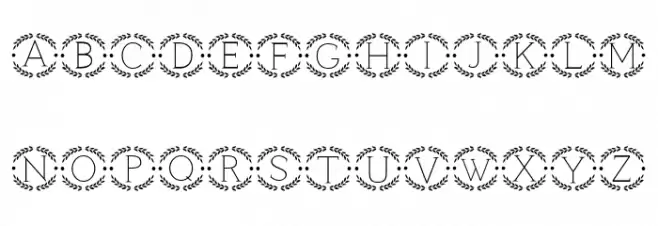 Cruncho Monogram Fuentes MINÚSCULAS