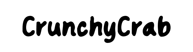 Crunchy Crab  フリーフォントのダウンロード