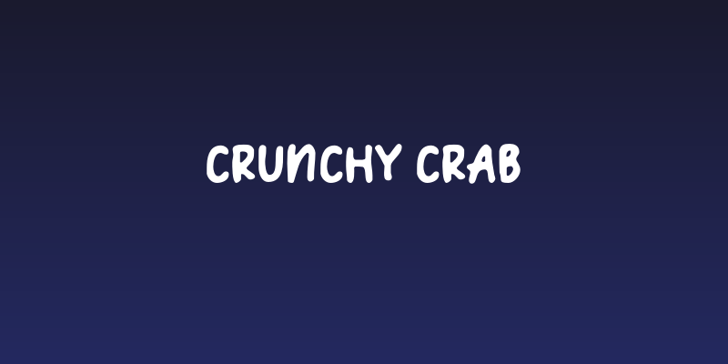 Crunchy Crab Social Header