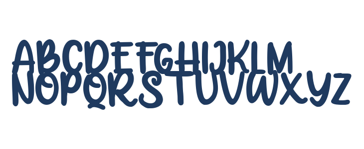 Crunchy Orange Uppercase