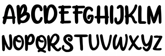 Crunchy Orange Шрифта ВЕРХНИЙ